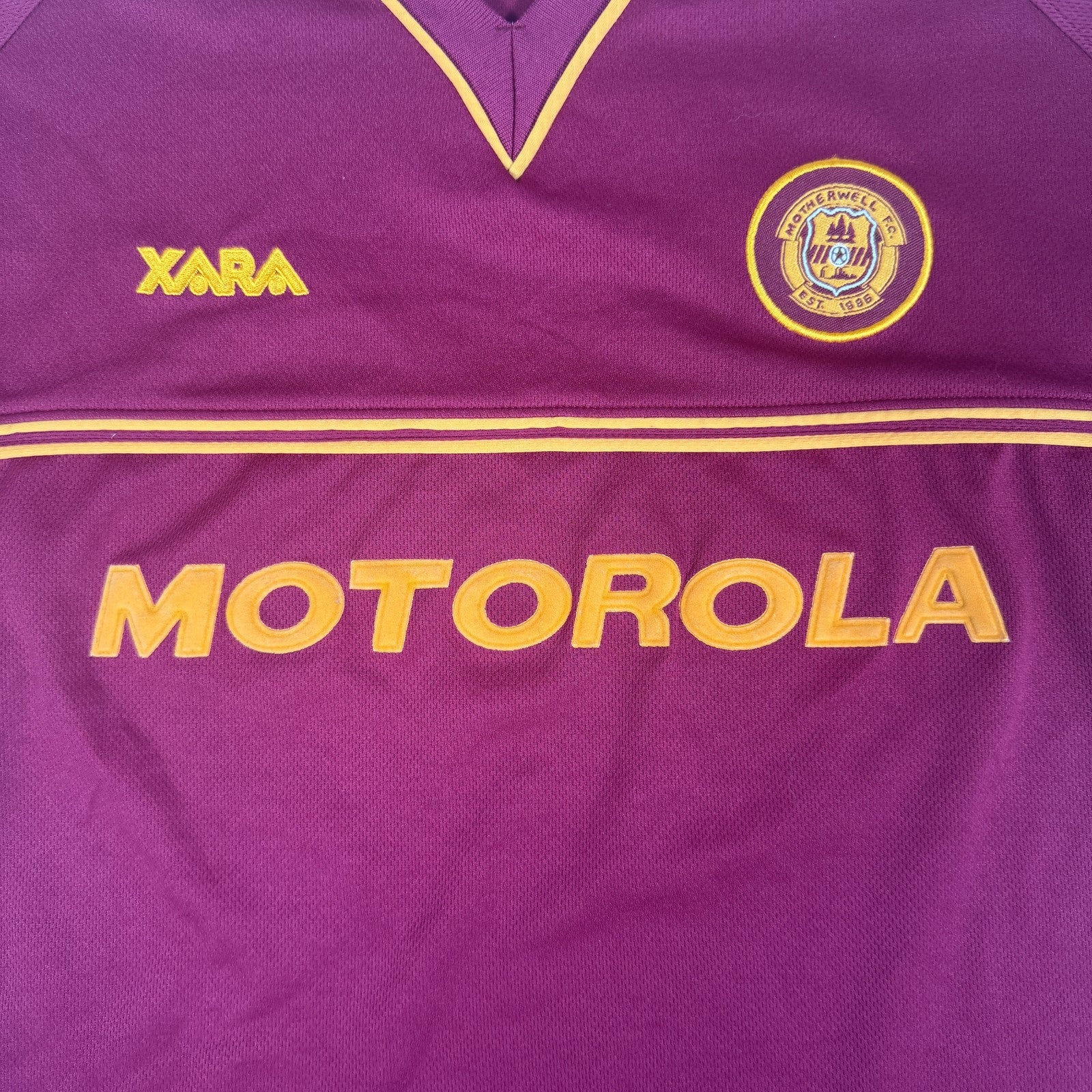Motherwell 2001-02 Away