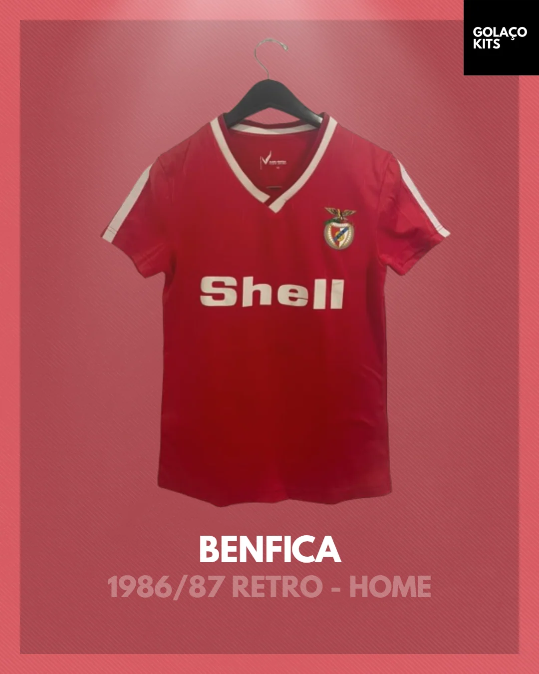 Benfica 1986-87 Home