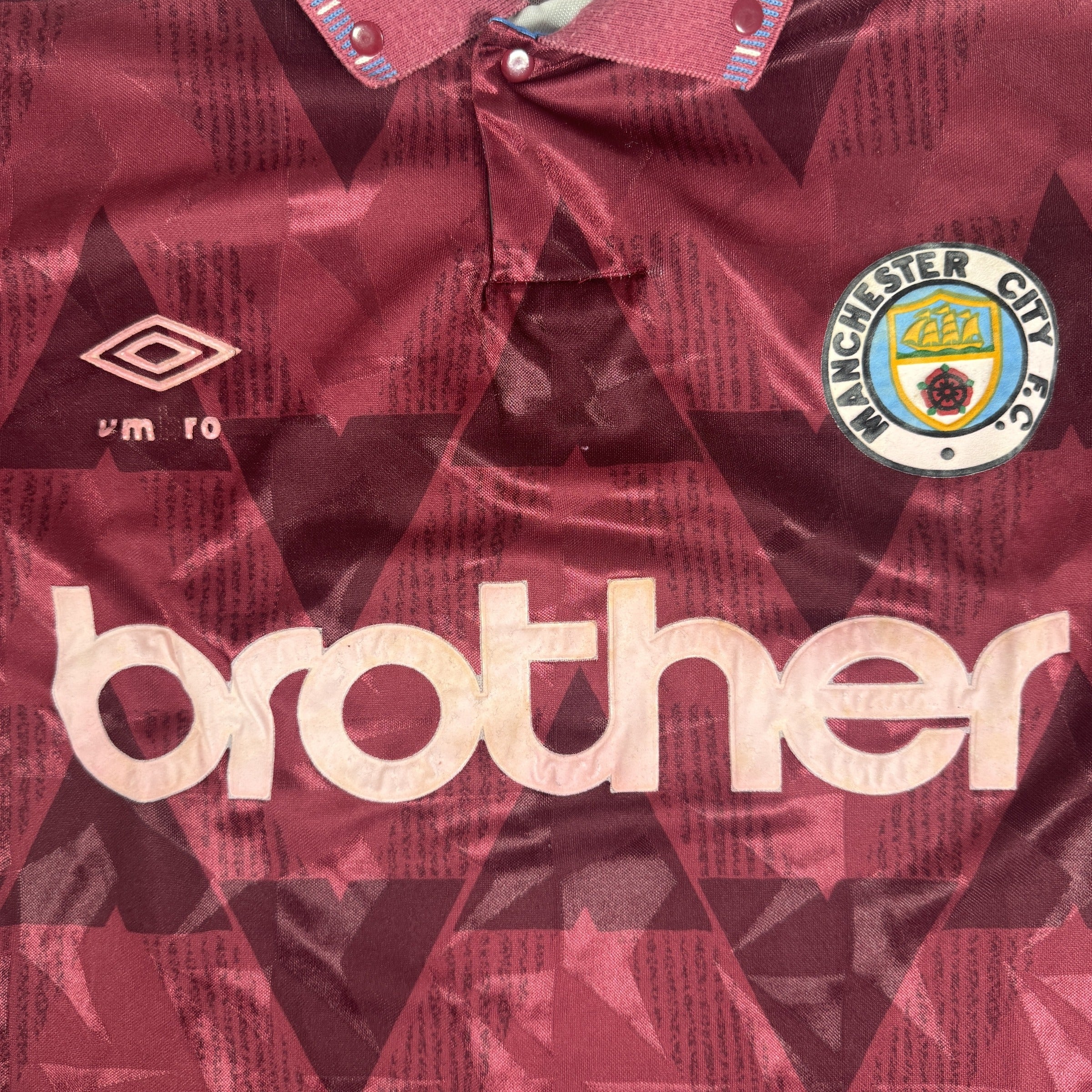 Manchester City 1990-91 Away