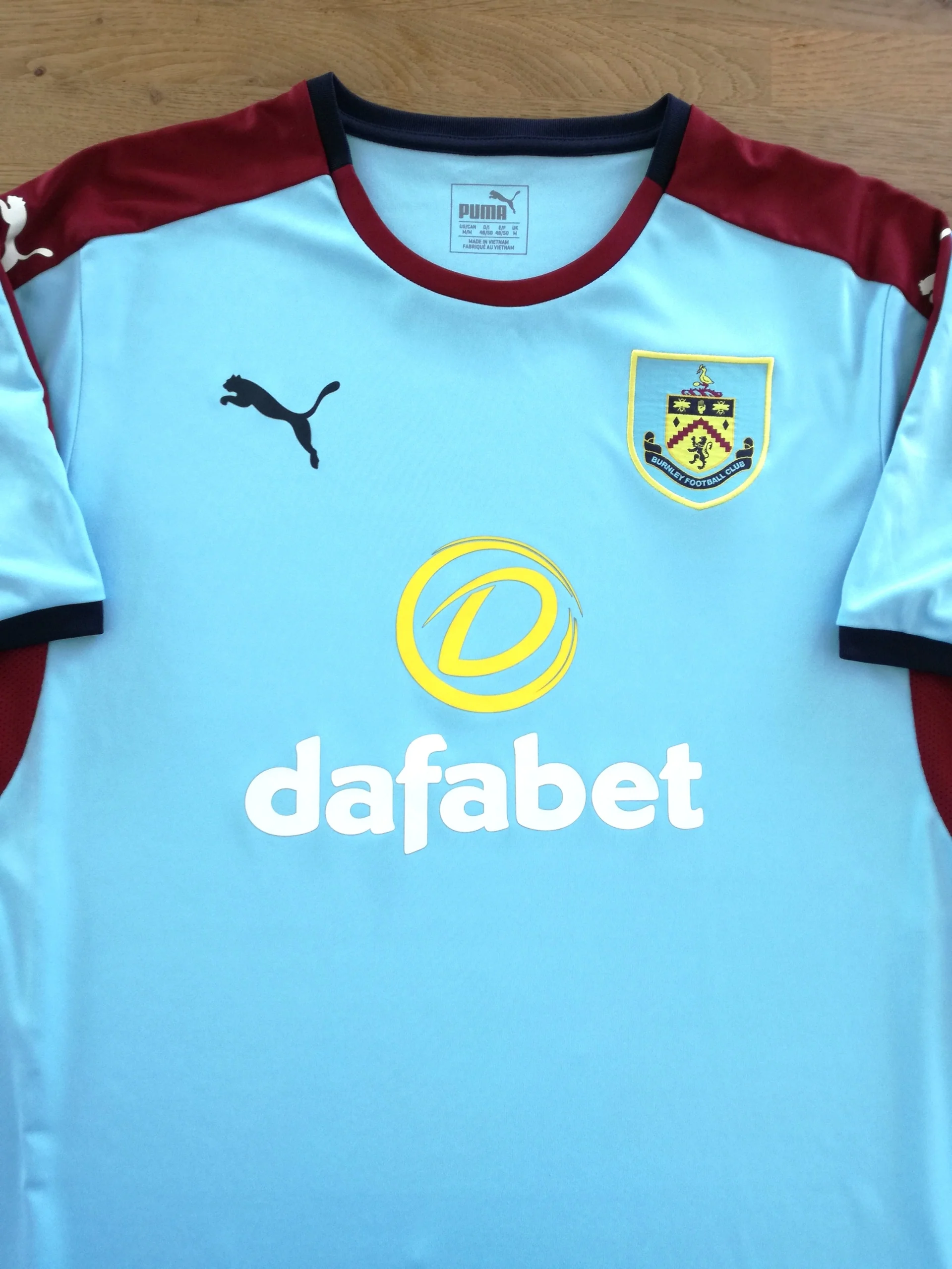 Burnley 2016-17 Away