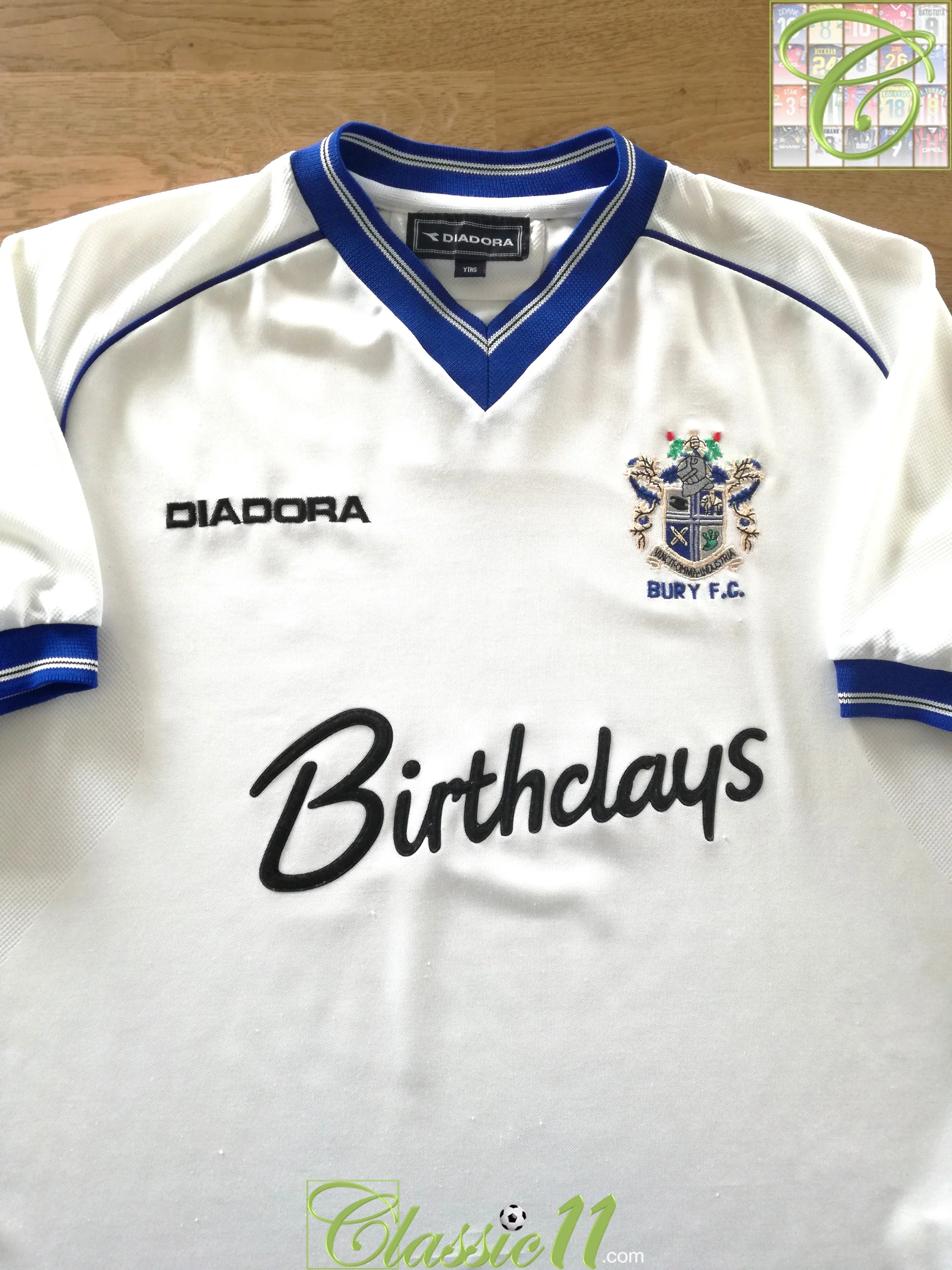 Bury 2001-02 Home