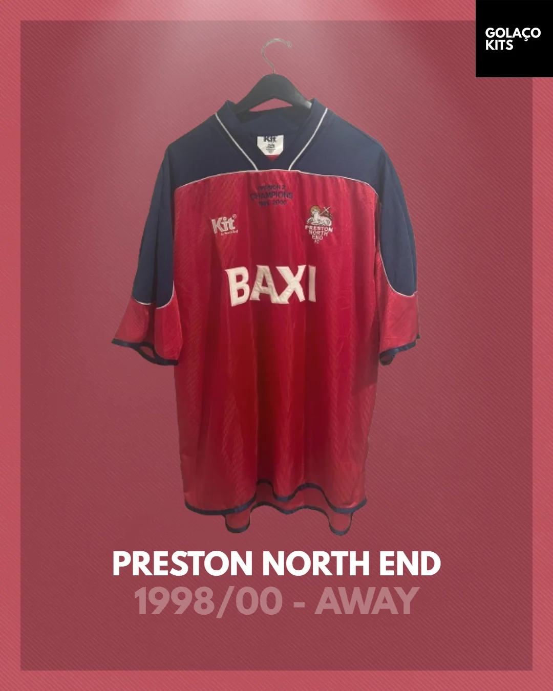 Preston North End 1998-00 Away
