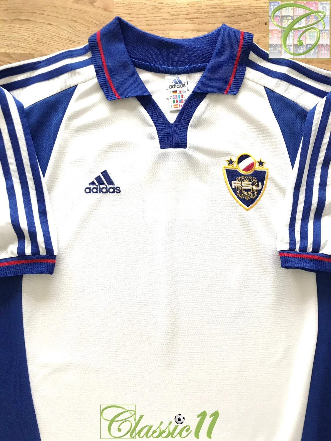 Yugoslavia 2000-01 Away
