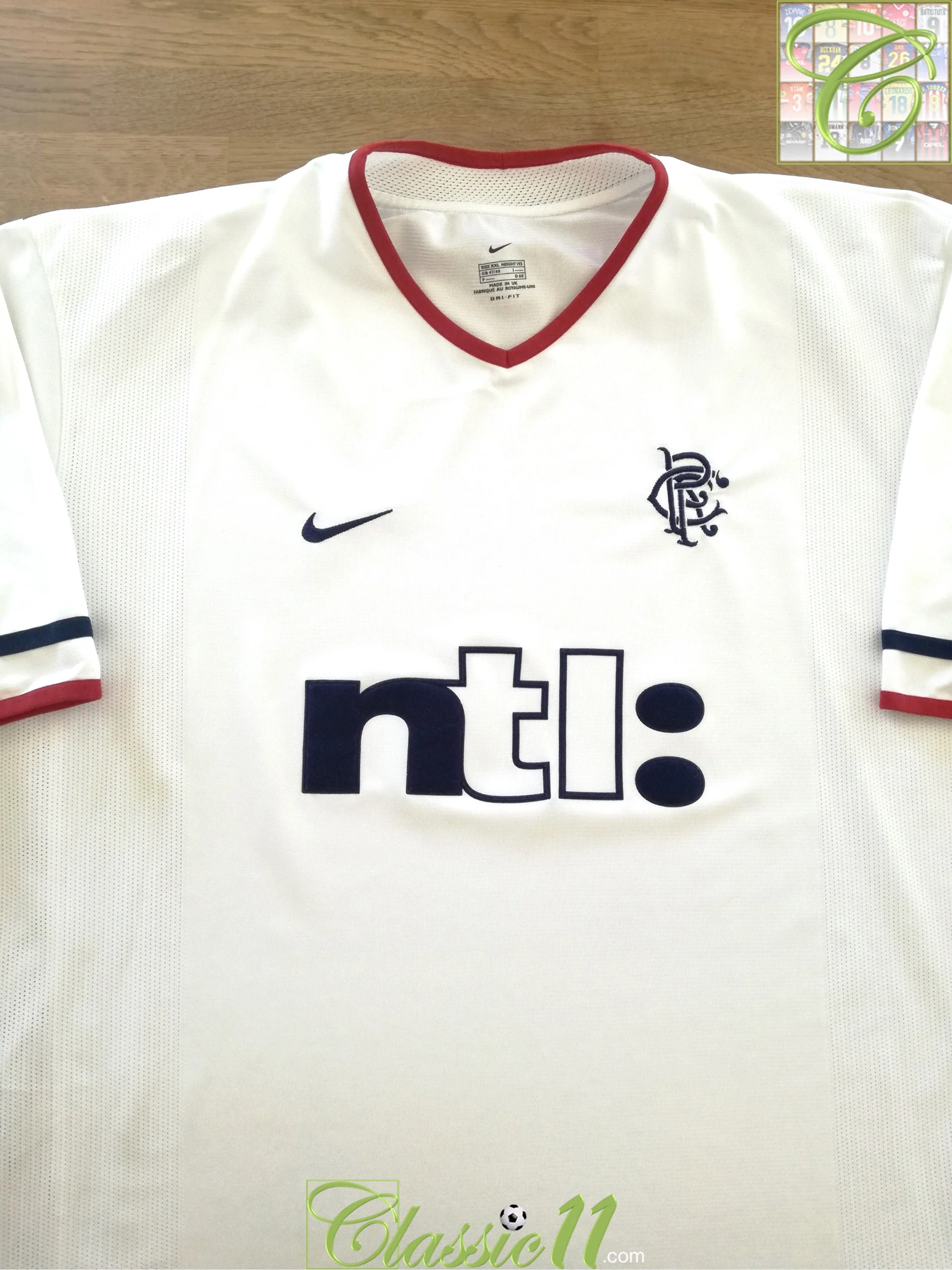 Rangers 2001-02 Away