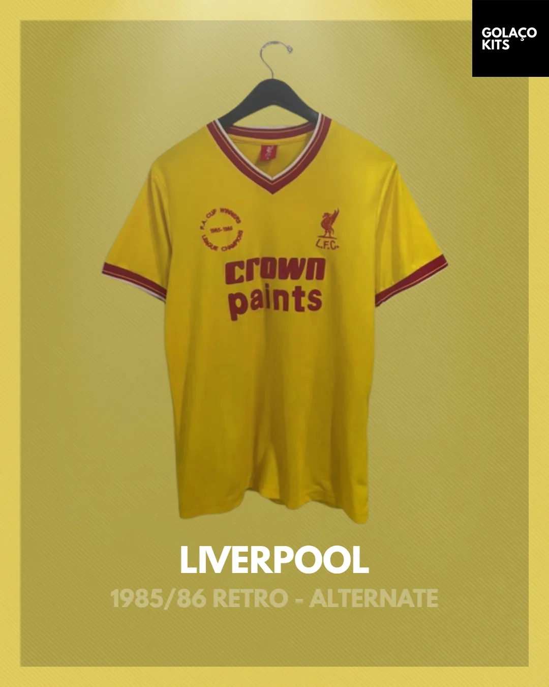 Liverpool 1985-86 Away