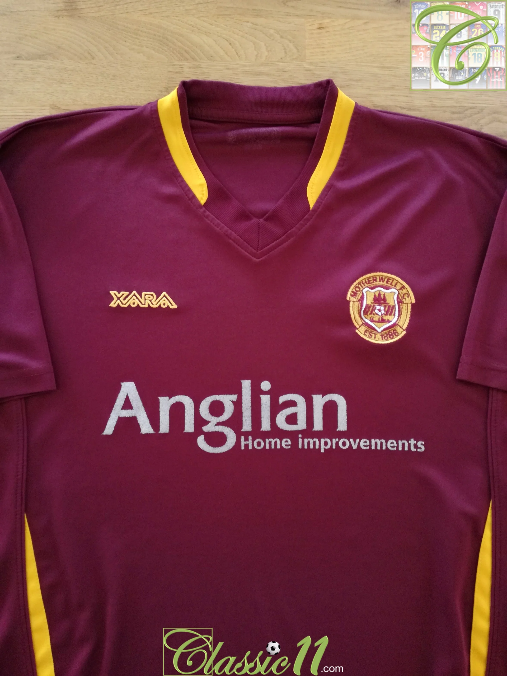 Motherwell 2006-07 Away