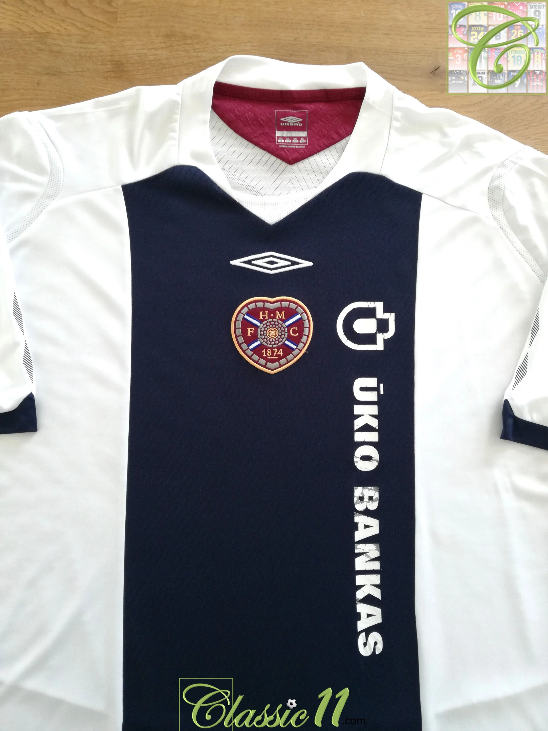Hearts 2008-09 Away