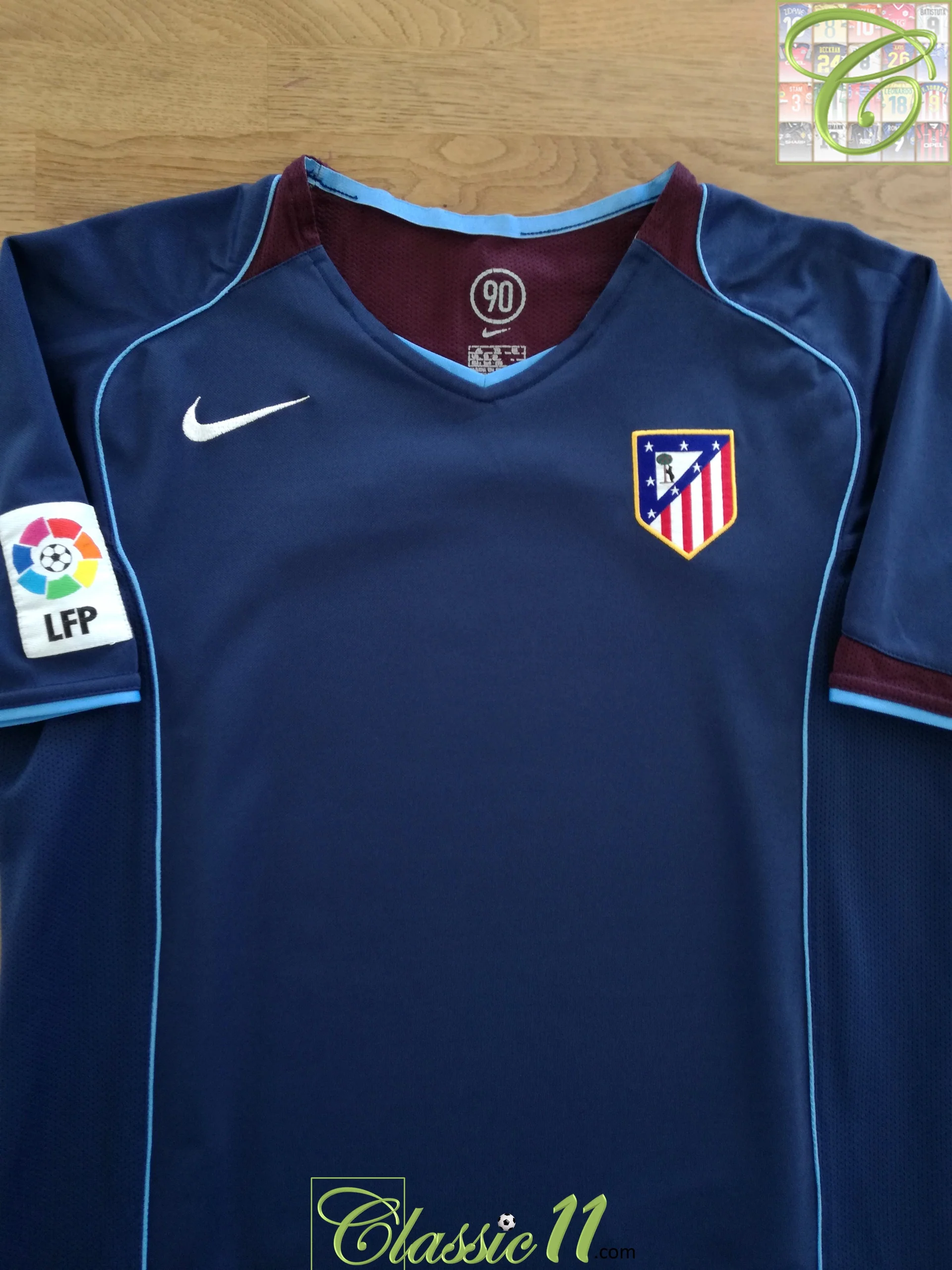 Atletico Madrid 2004-05 Away