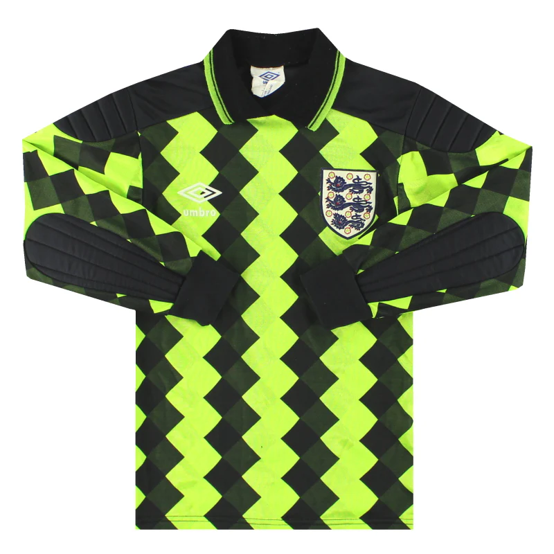 England 1988-90 Gk