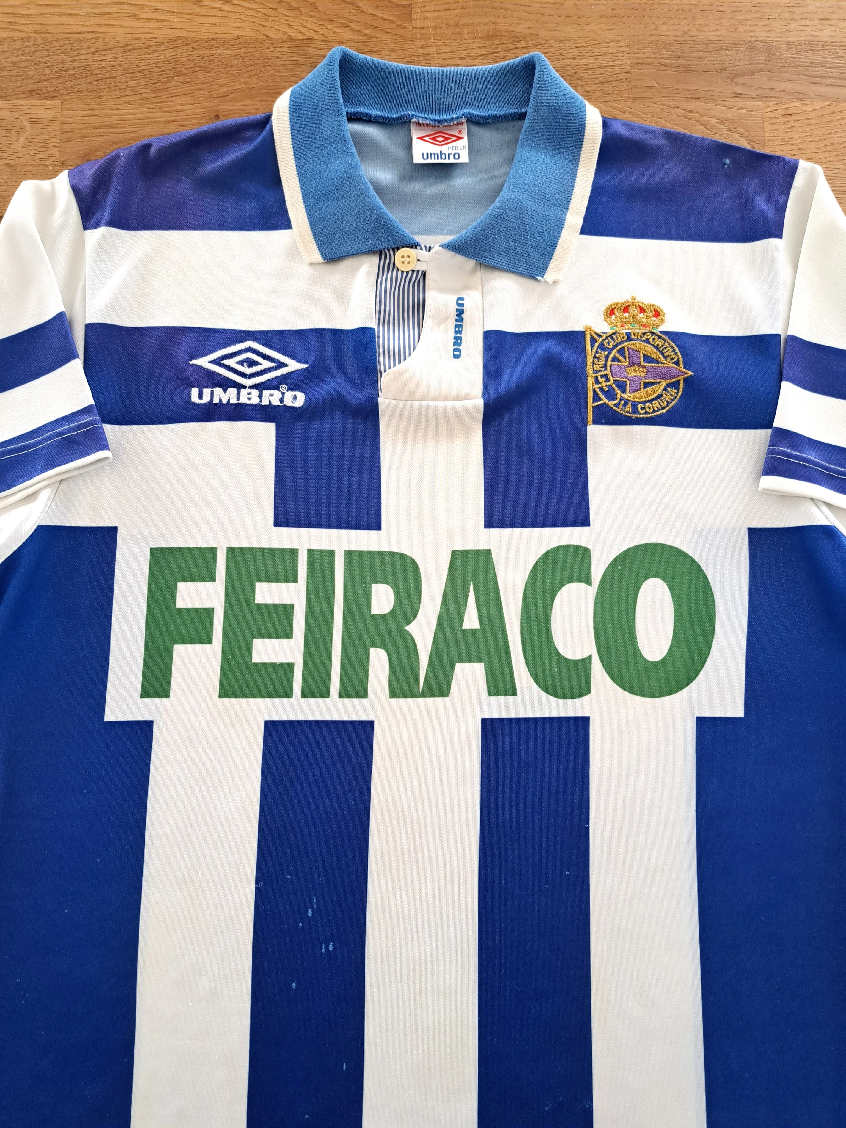 Deportivo La Coruna 1992-93 Home
