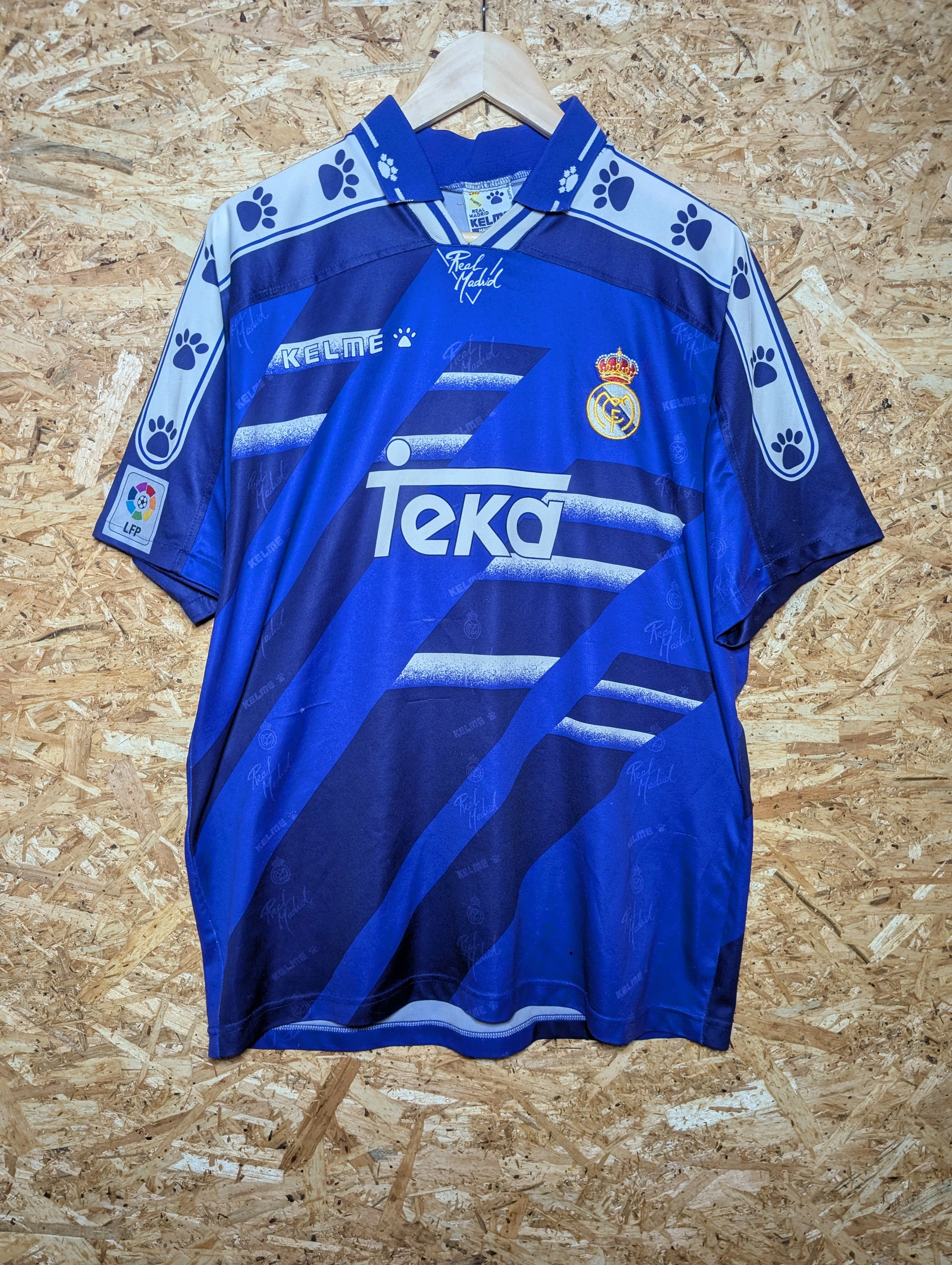 Real Madrid 1996 Away