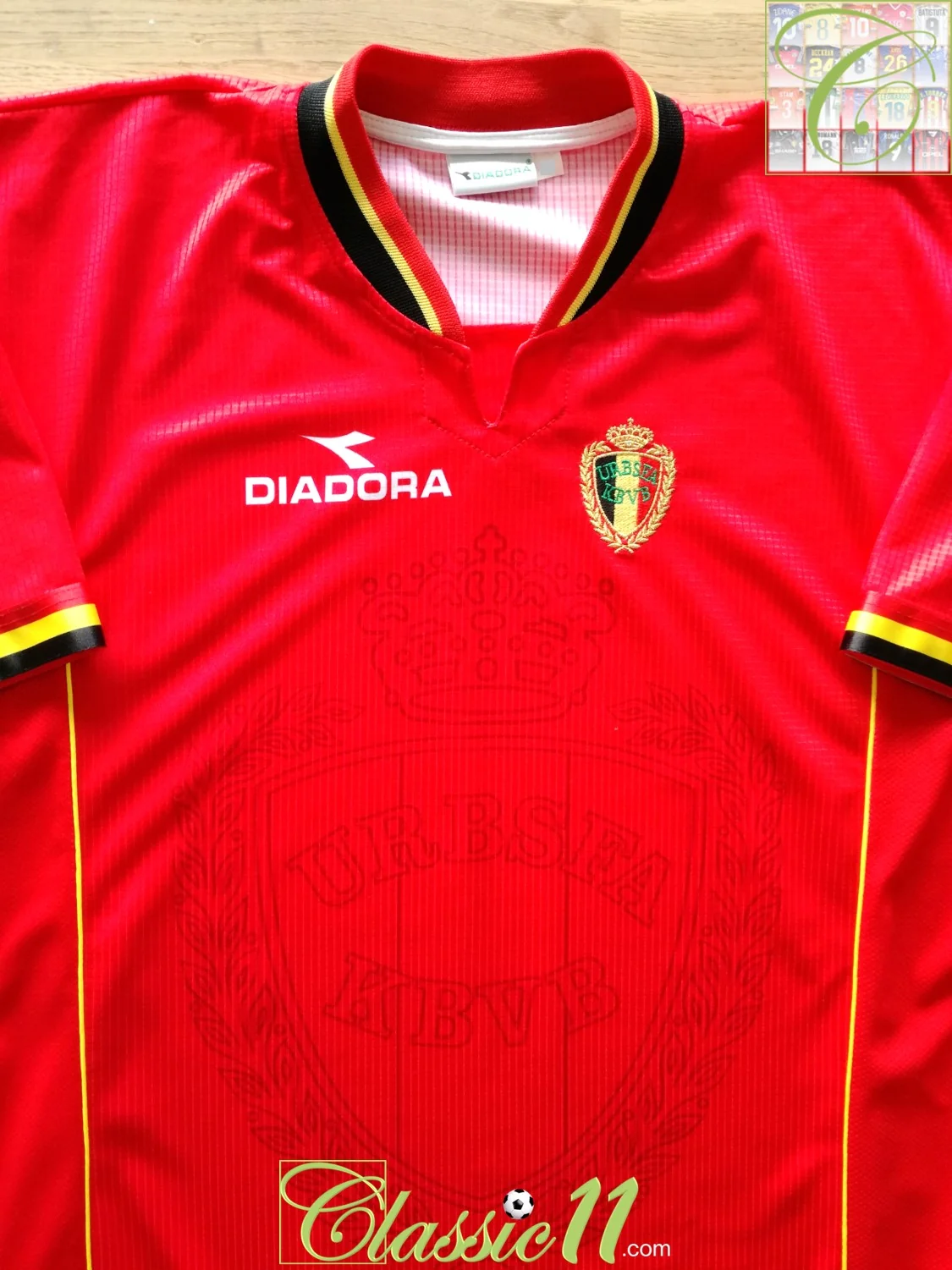 Belgium 1996-97 Home