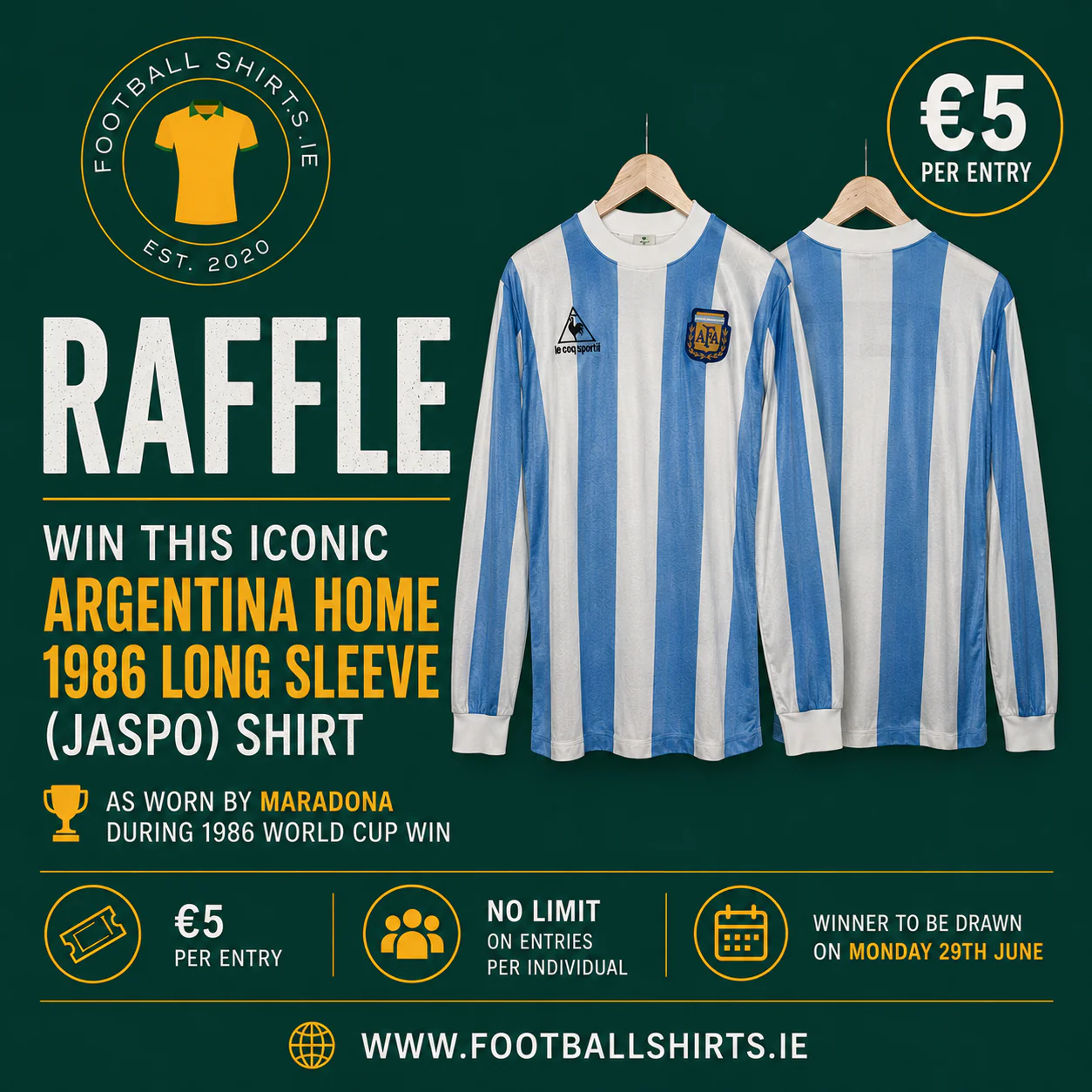 Argentina 1986 Home