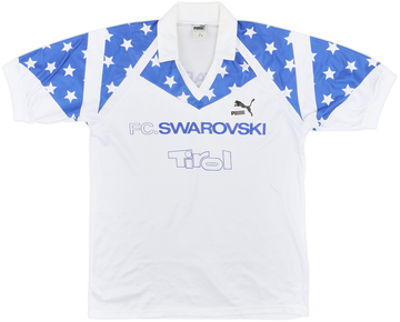 Swarovski Tirol 1990-91 Away