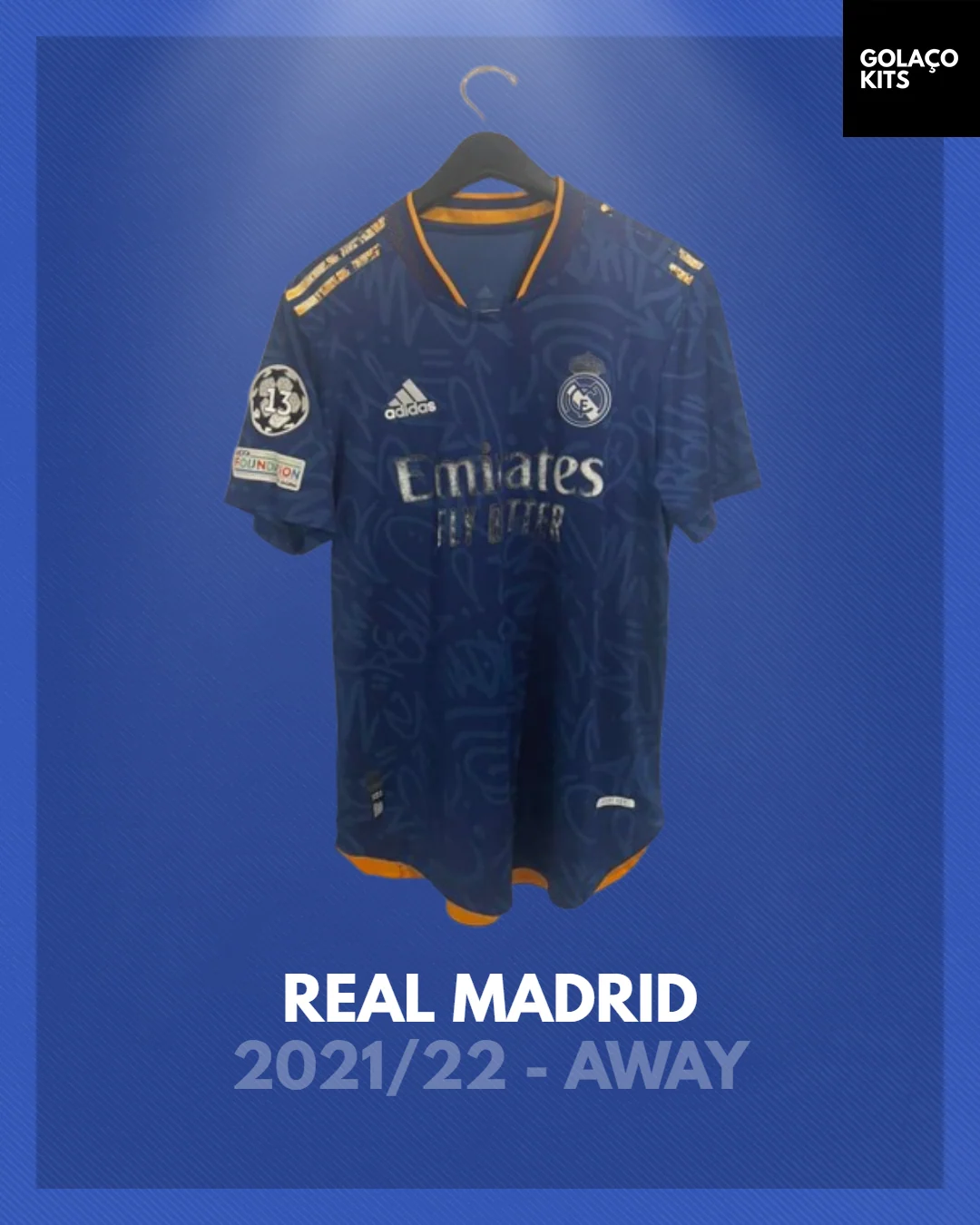 Real Madrid 2021-22 Away