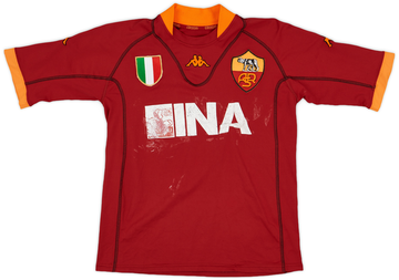 As Roma 2001-02 Home