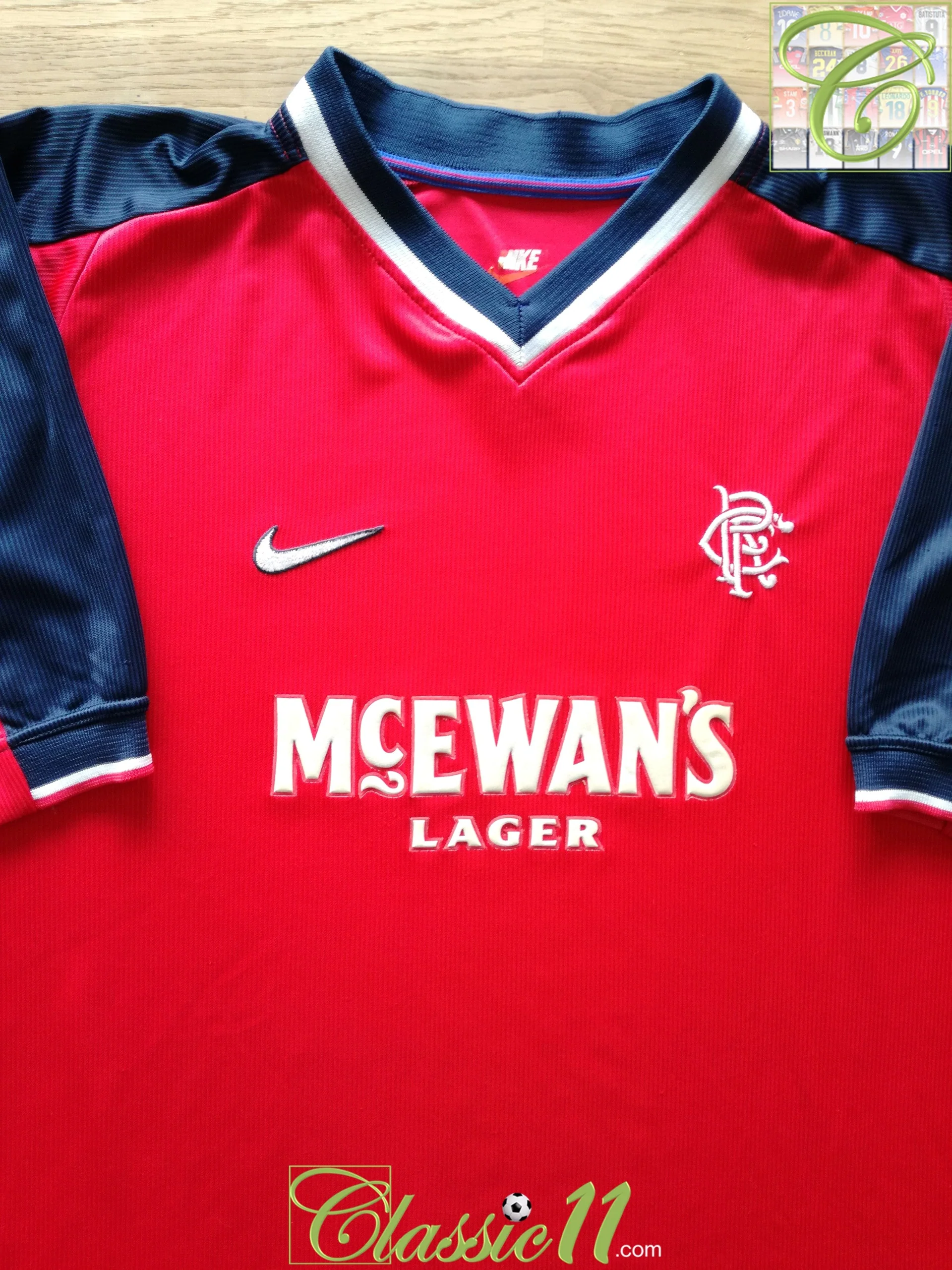 Rangers 1998-99 Away